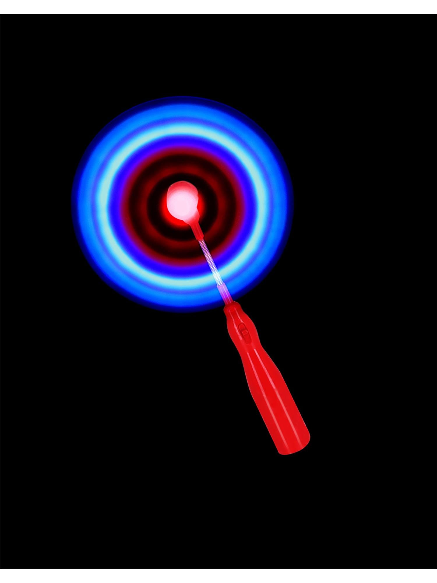 13" LED Light Up Windmill Wand, Red