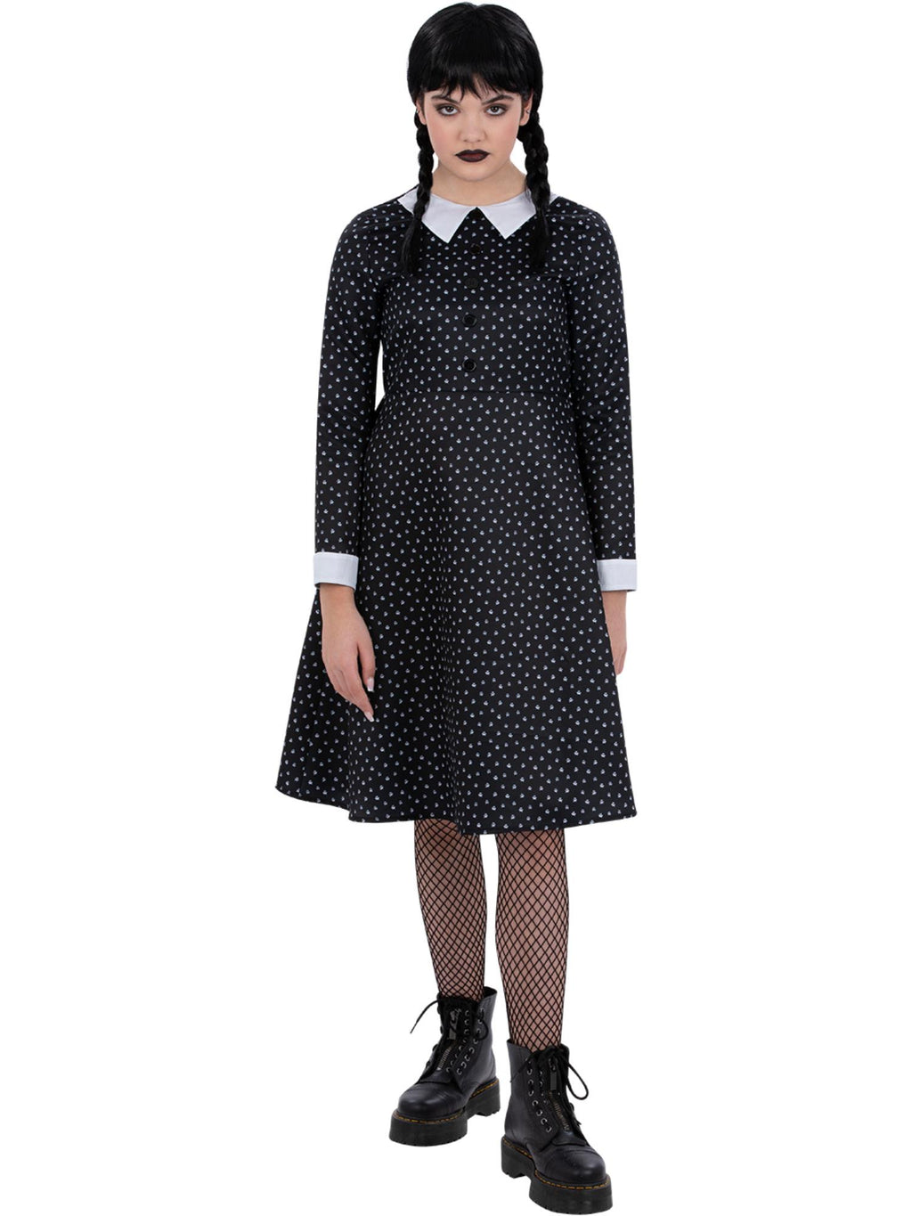 Kids Gothic School Girl Costume