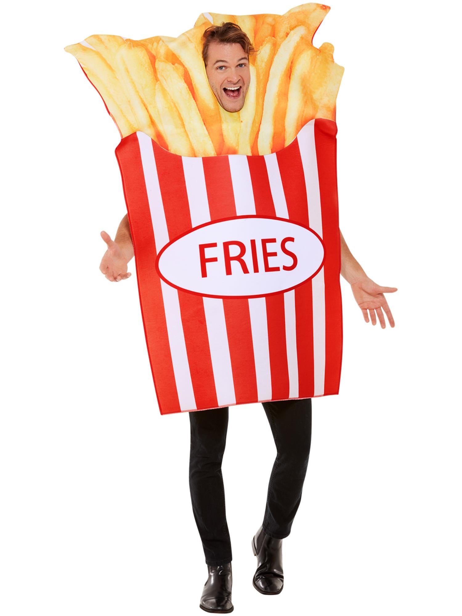 Fries Costume, Red & White