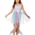 Girls Seashell Mermaid Costume Alt1