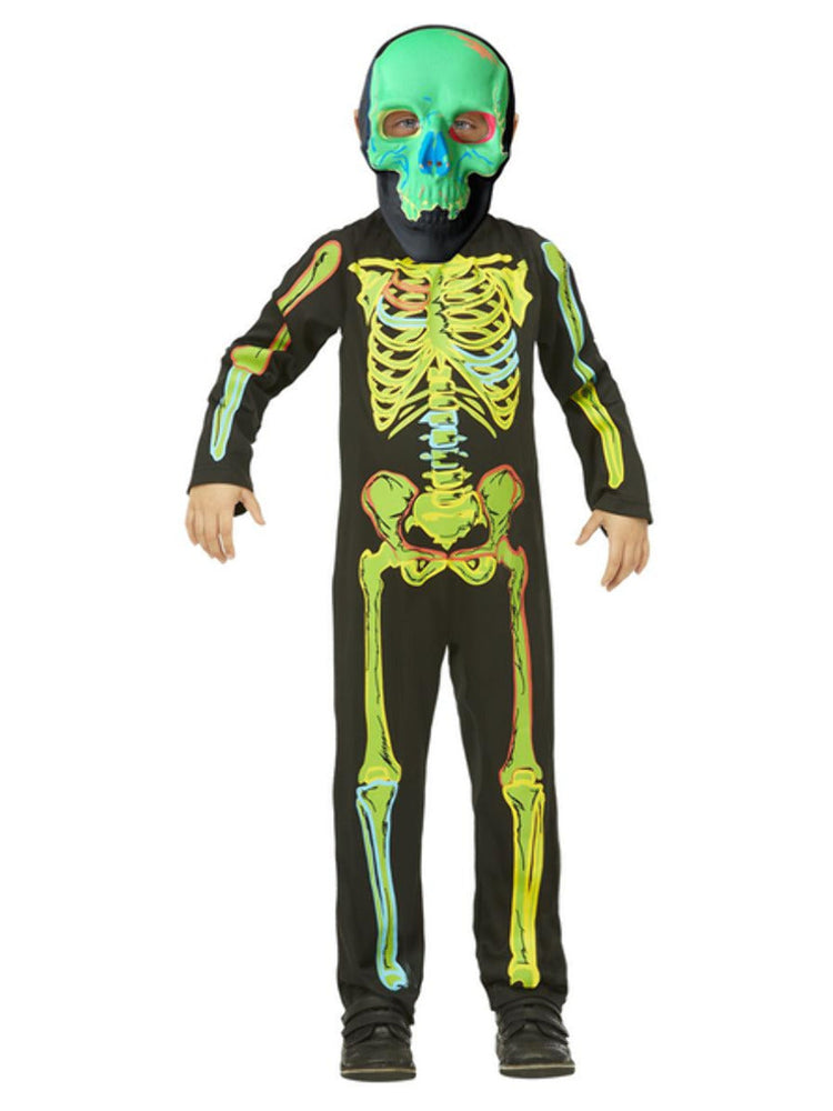 Neon Skeleton Glow in the Dark Costume