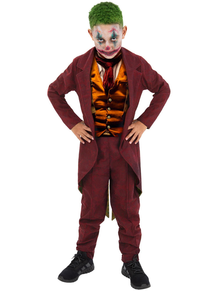 Modern Trickster Boys Costume