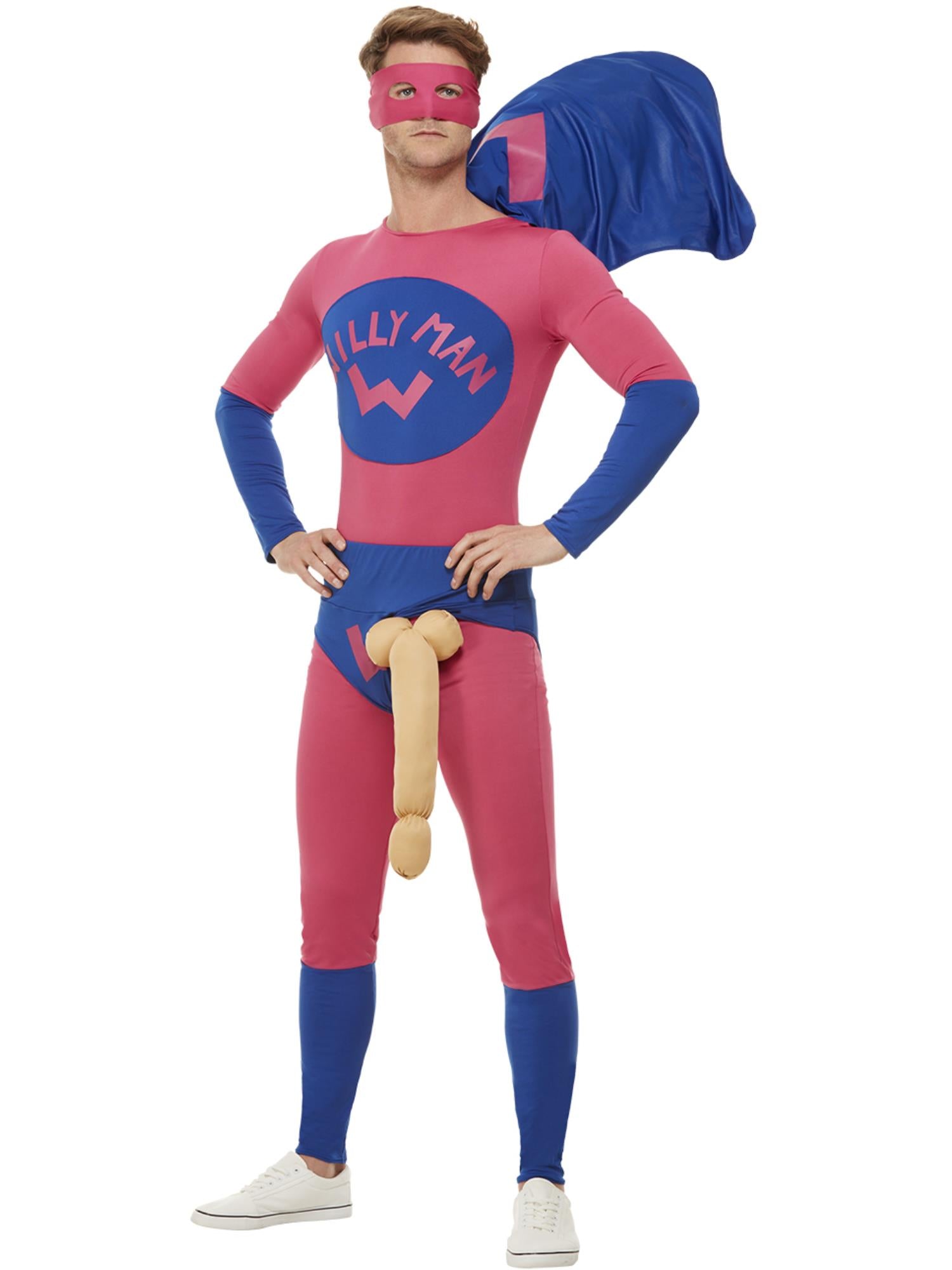 Smiffys Willyman Superhero Costume - 61038
