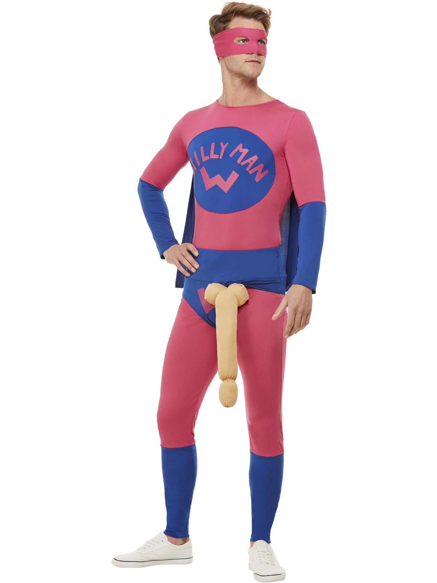 Smiffys Willyman Superhero Costume - 61038