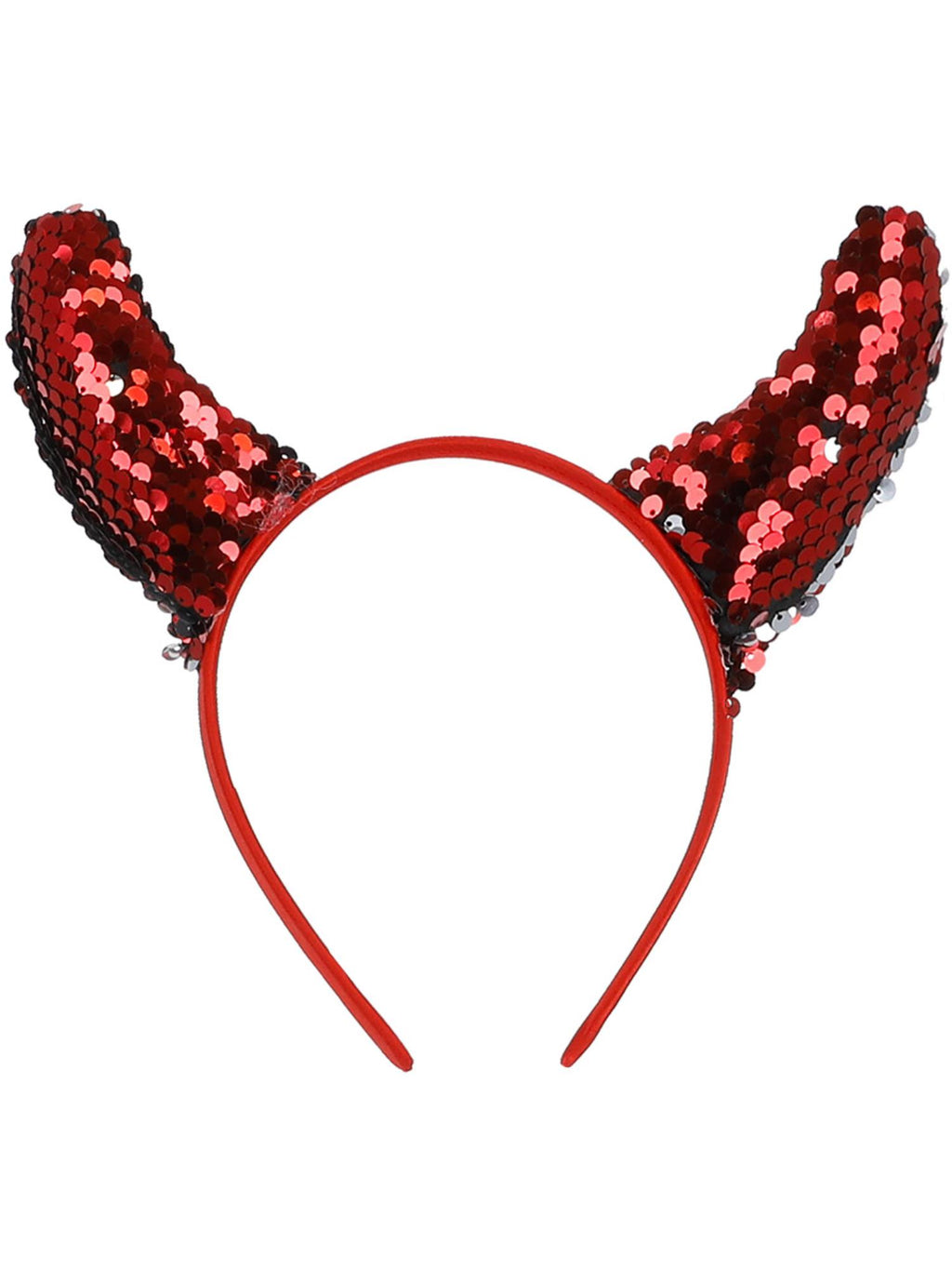 Reversible Sequin Devil Horns