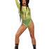 Fever Long Sleeve Zipped Bodystocking