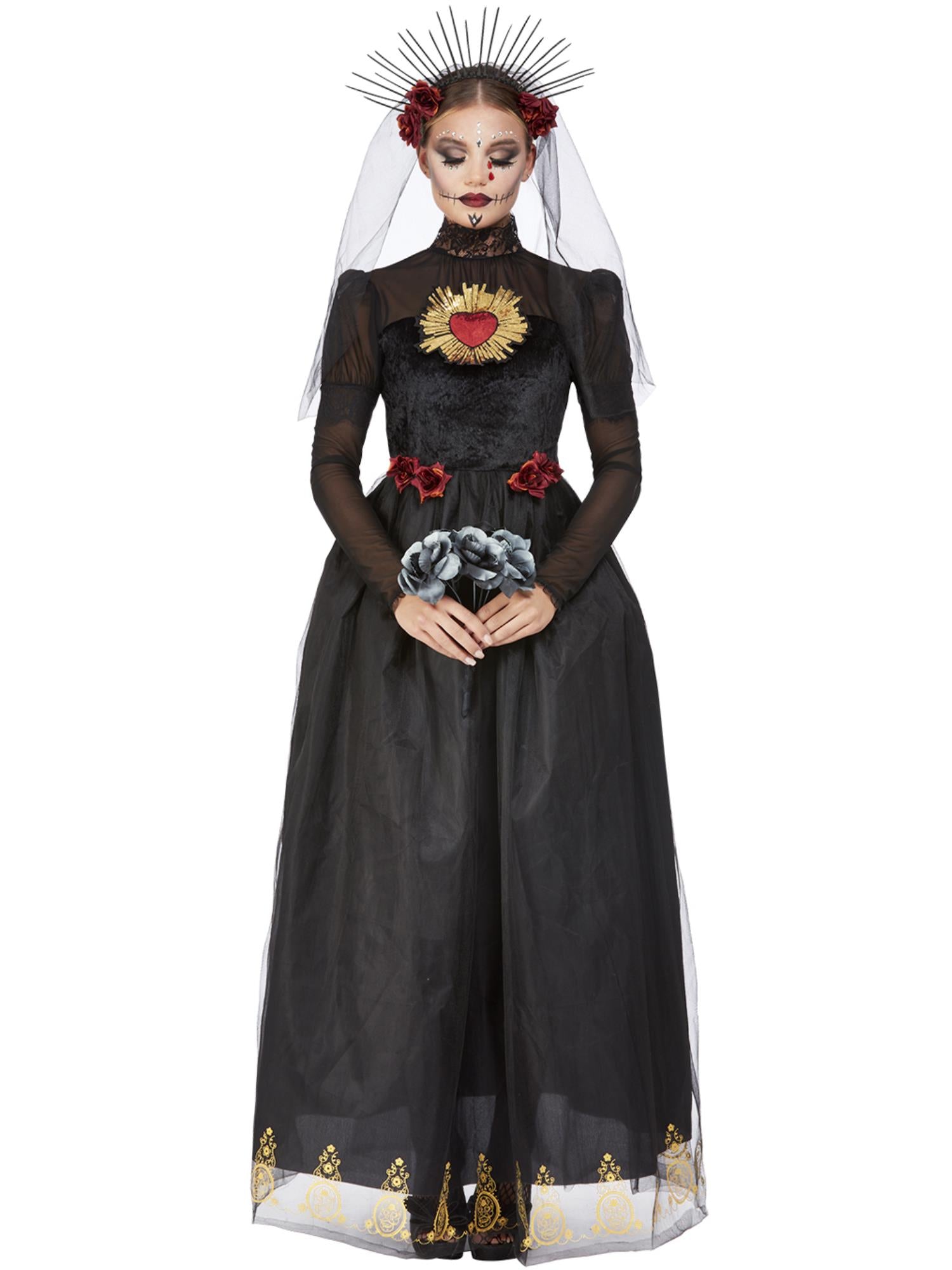 DOTD Sacred Heart Bride Costume, Black