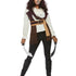 Dark Spirit Pirate Costume, Brown