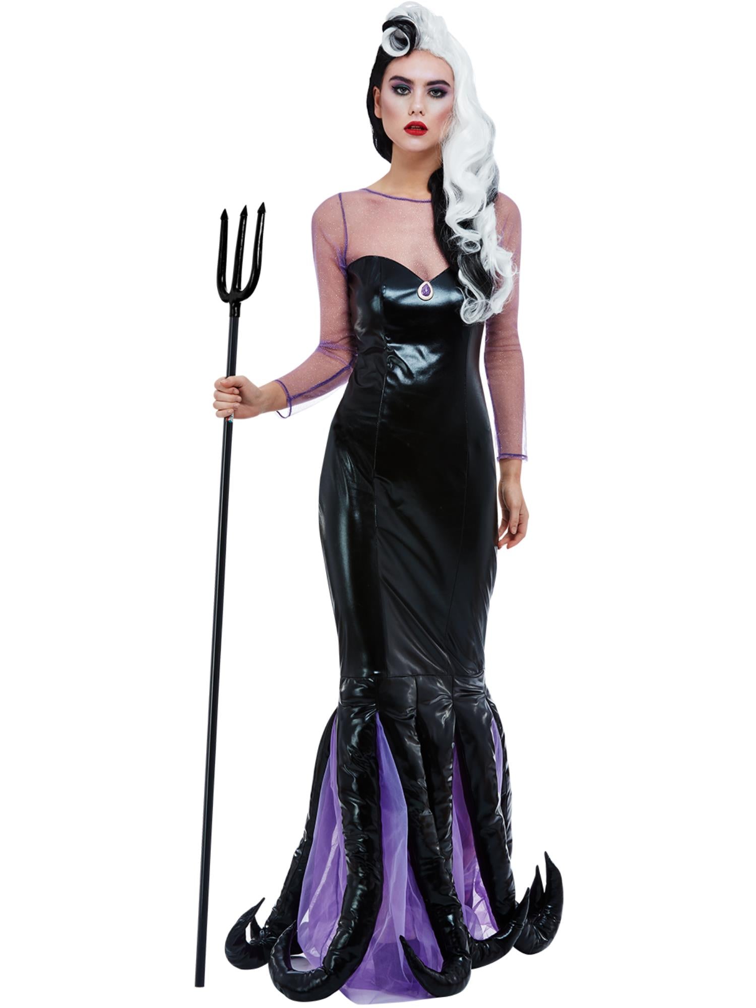 Evil Sea Witch Costume, Black