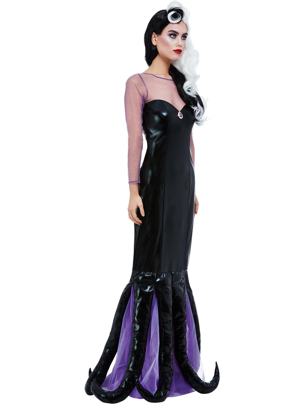 Evil Sea Witch Costume, Black