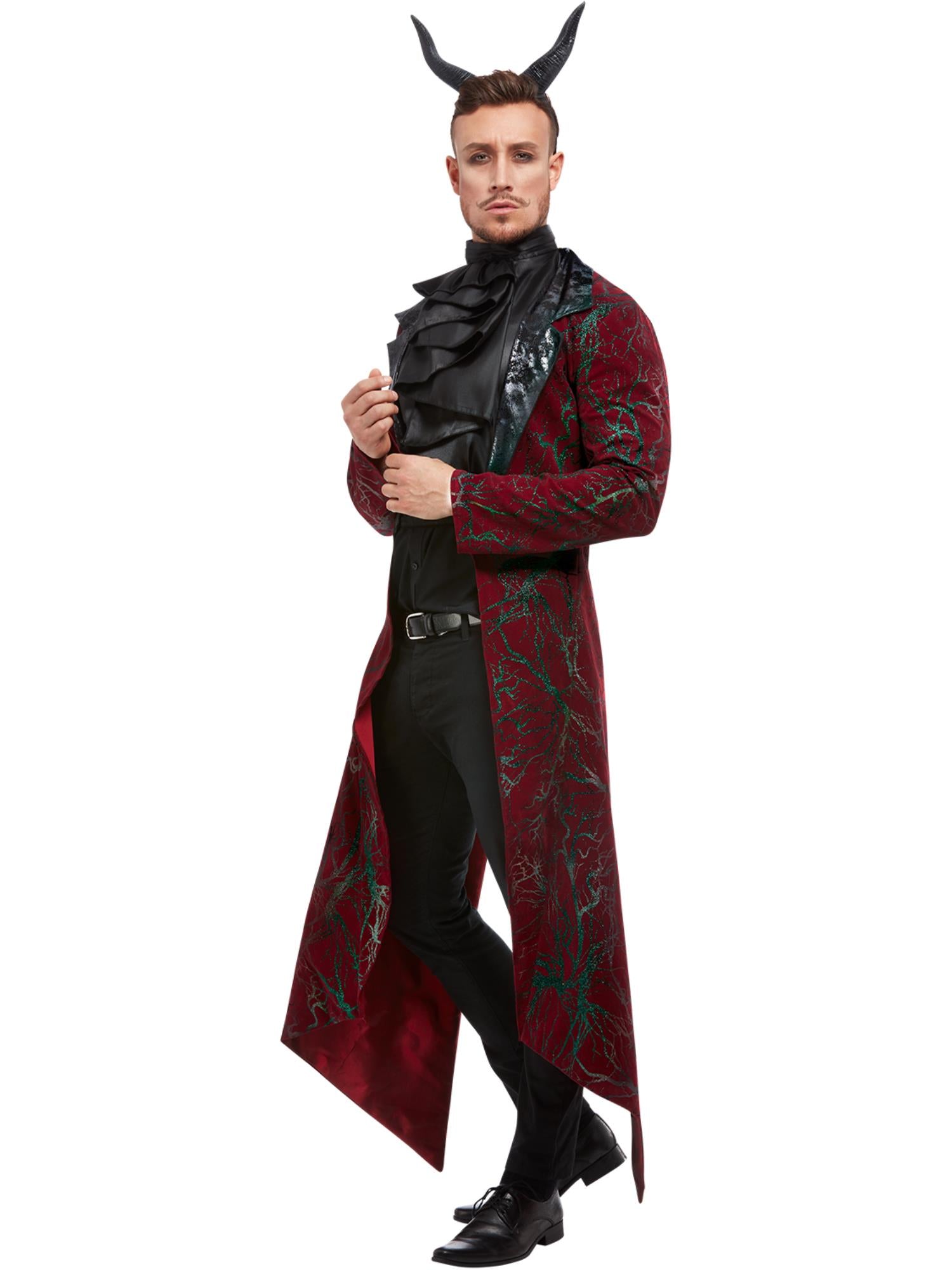 Mens Deluxe Devil Costume, Red