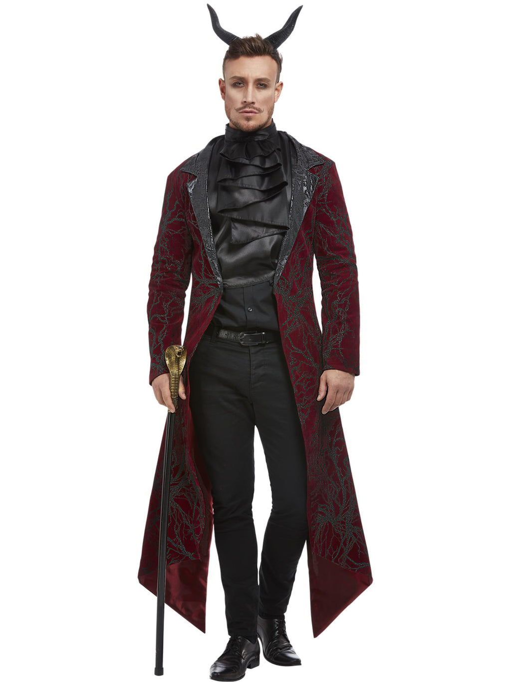 Mens Deluxe Devil Costume, Red