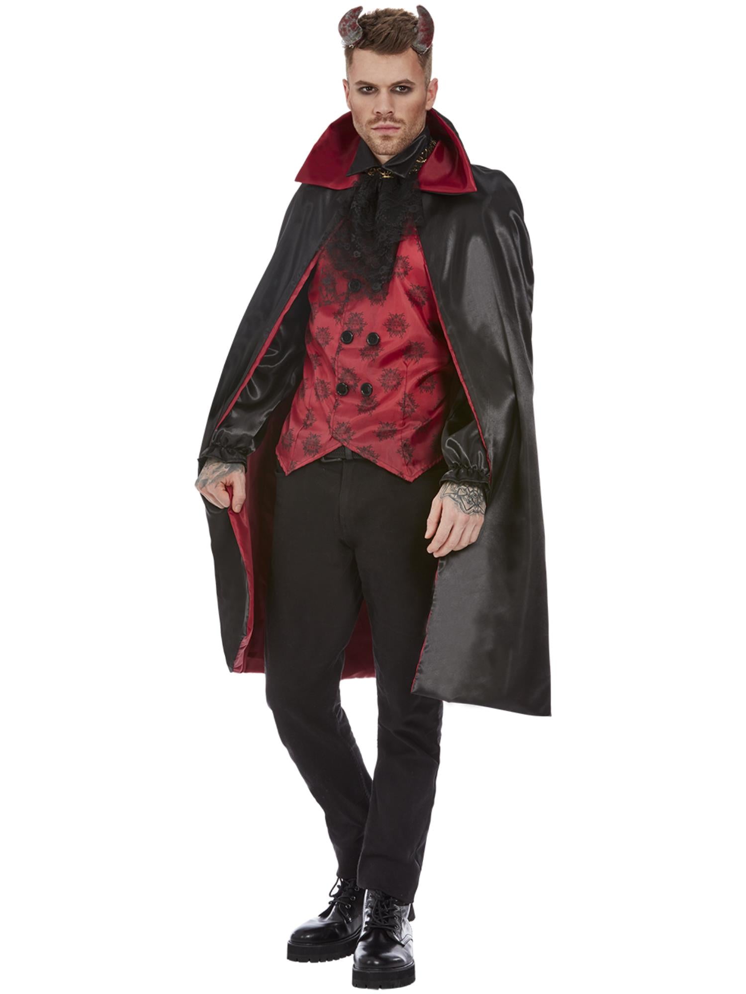 Devil Costume, Red & Black