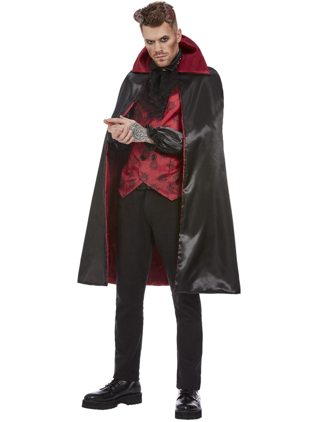 Devil Costume, Red & Black