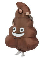 Inflatable Poop Costume, Brown