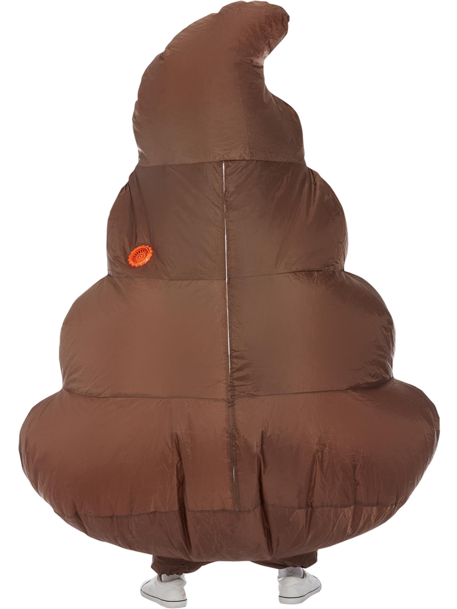 Inflatable Poop Costume, Brown