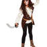 Girls Dark Spirit Pirate Costume Alt1