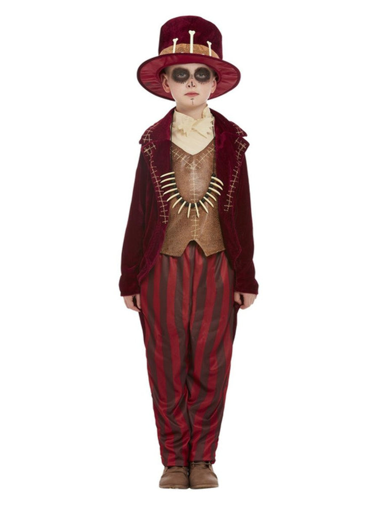 Boys Voodoo Witch Doctor Costume Alt1