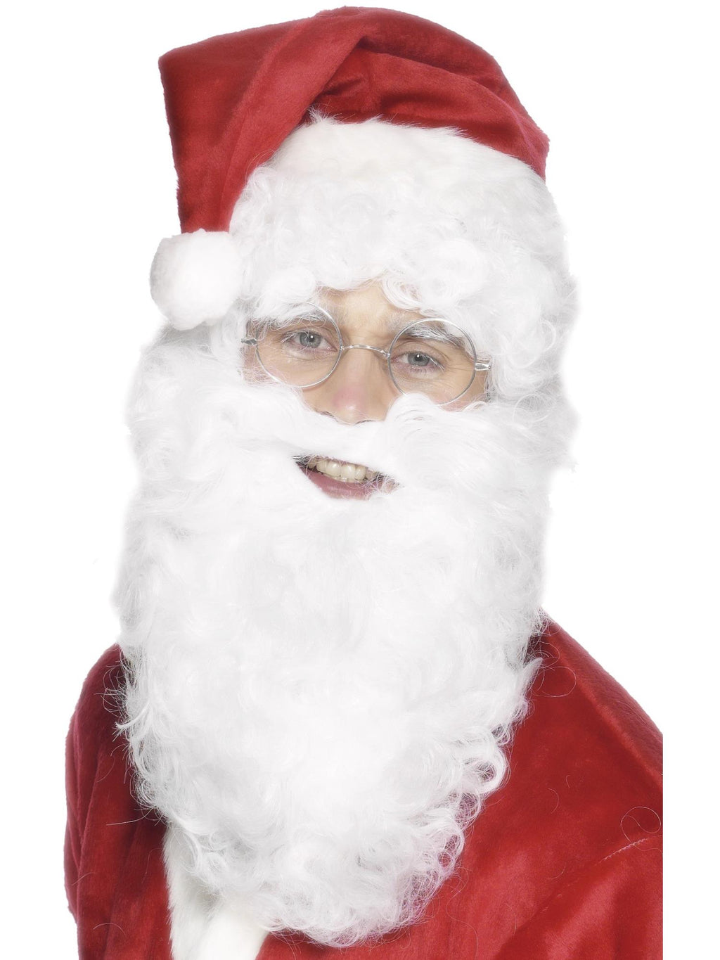 Beard Santa, 11inch White