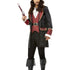 Deluxe Swashbuckler Pirate Costume, Black