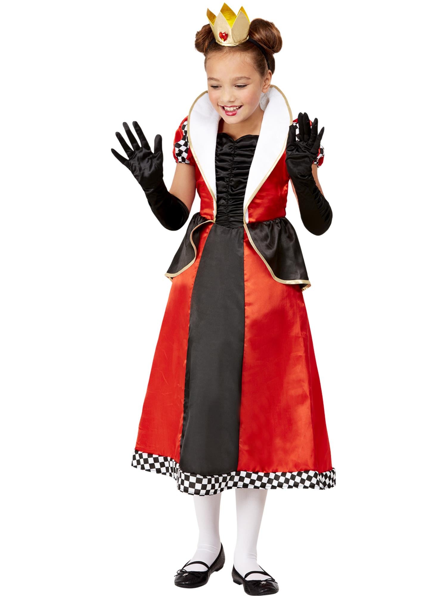 Queen of Hearts Costume, Girls