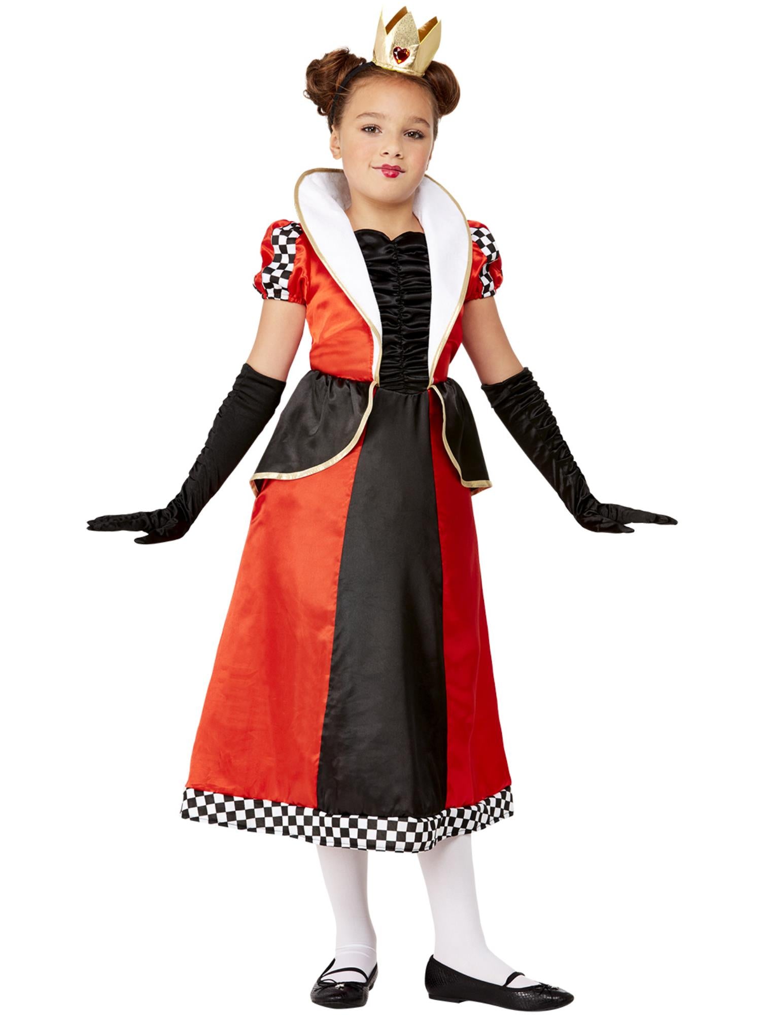 Queen of Hearts Costume, Girls
