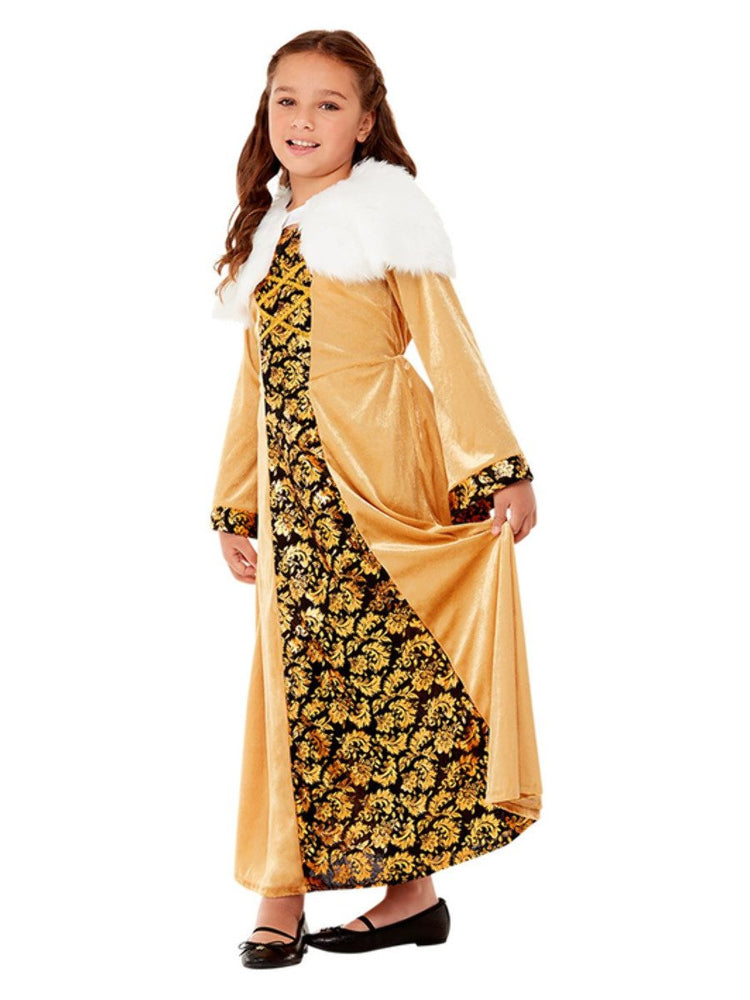 Girls Deluxe Medieval Countess Costume