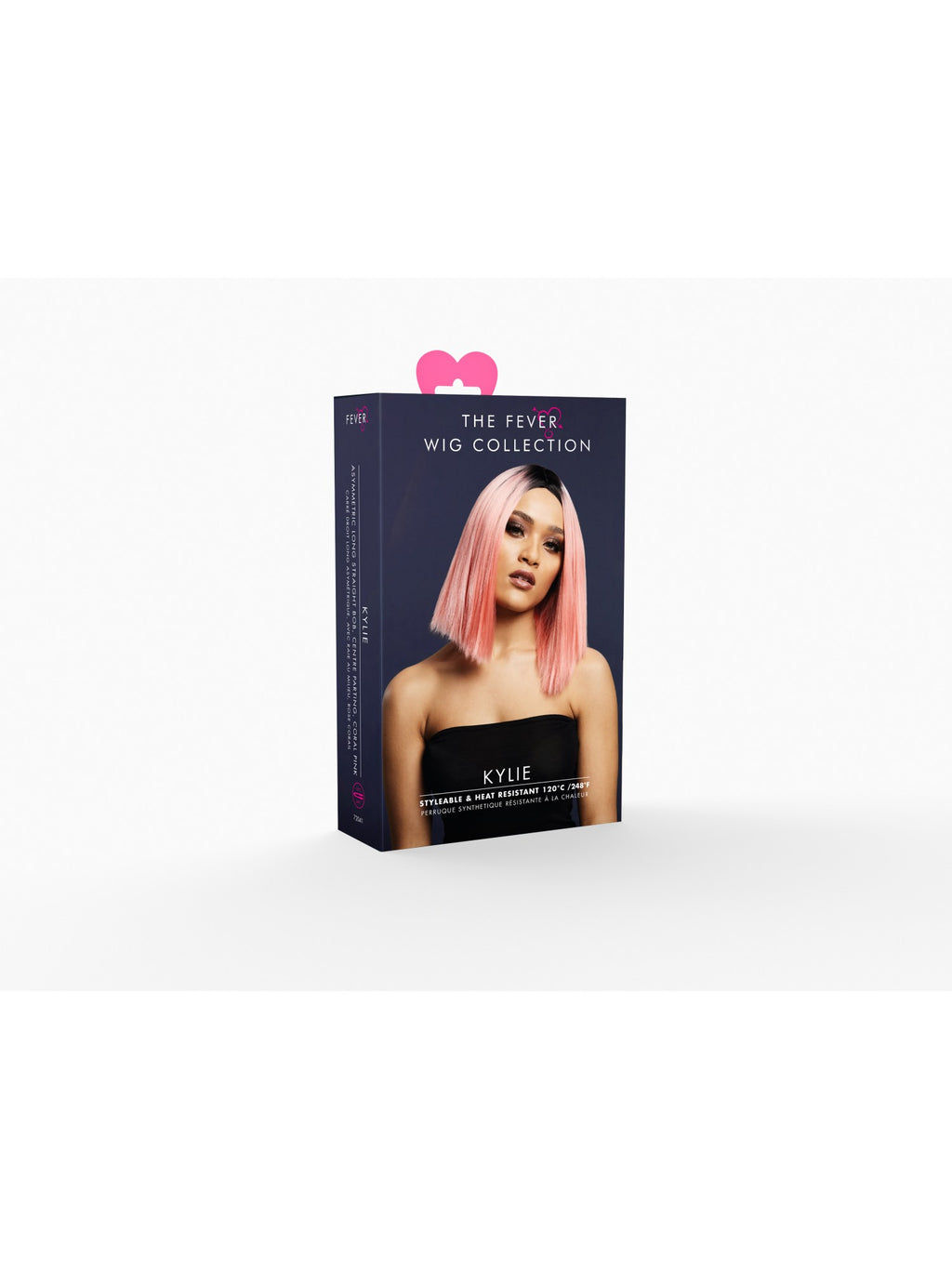 Fever Kylie Wig, Coral Pink