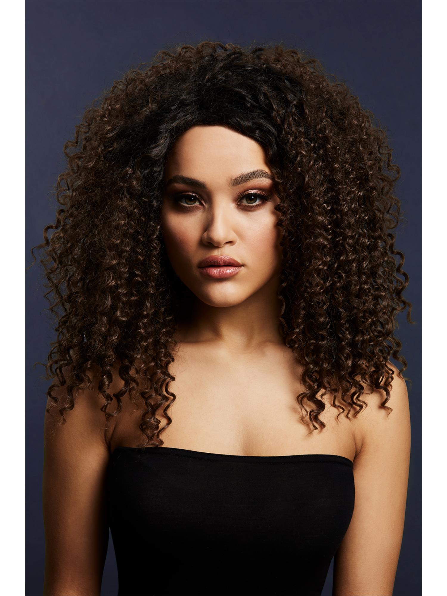Fever Lizzo Wig, Dark Brown