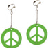 Neon Green CND Earrings