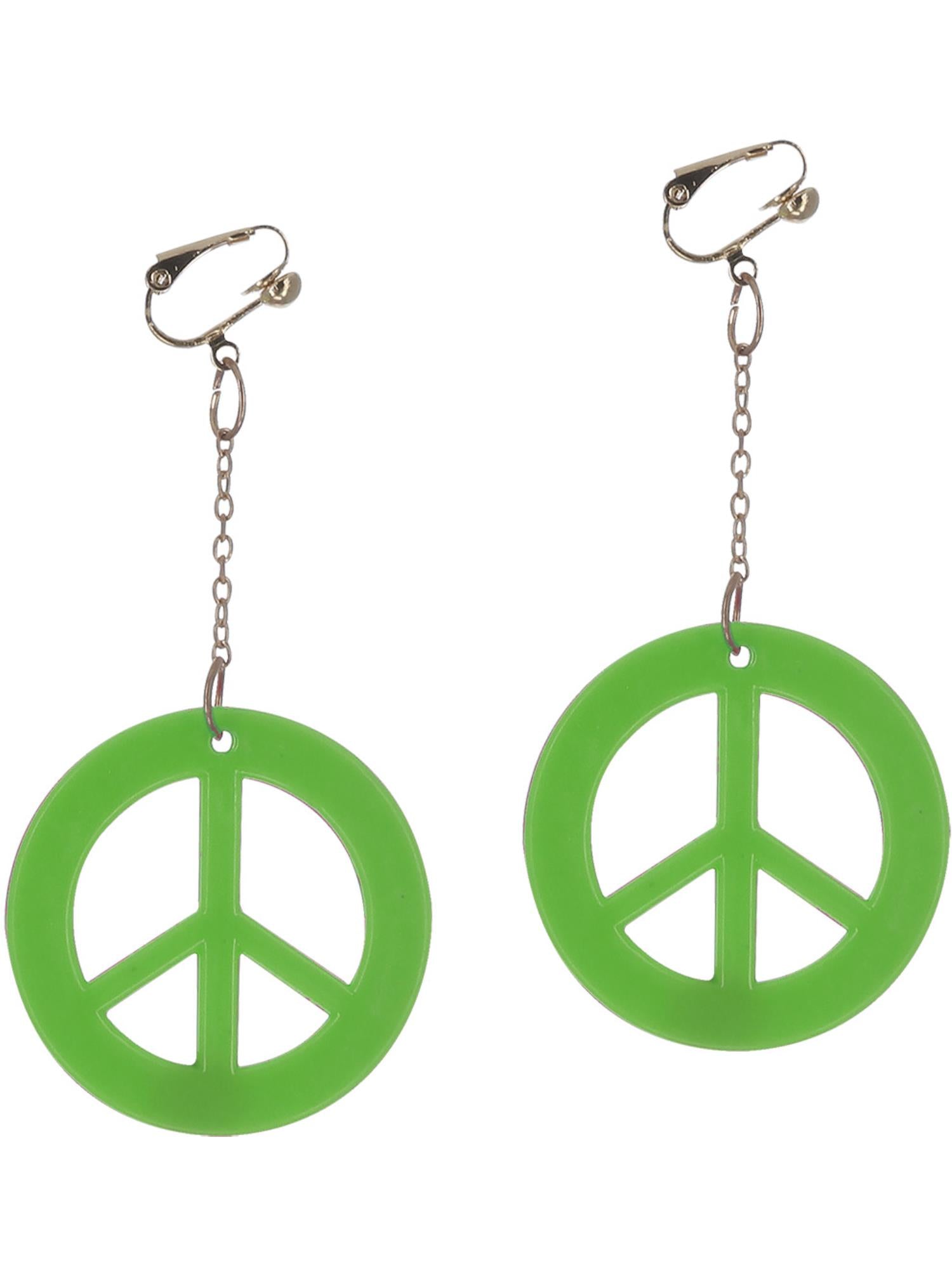 Neon Green CND Earrings