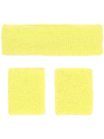 80s Neon Sweatbands, Yellow