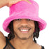 90s Pink Fur Bucket Hat