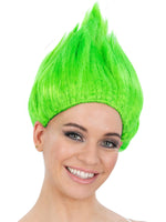 90s Troll Wig, Green
