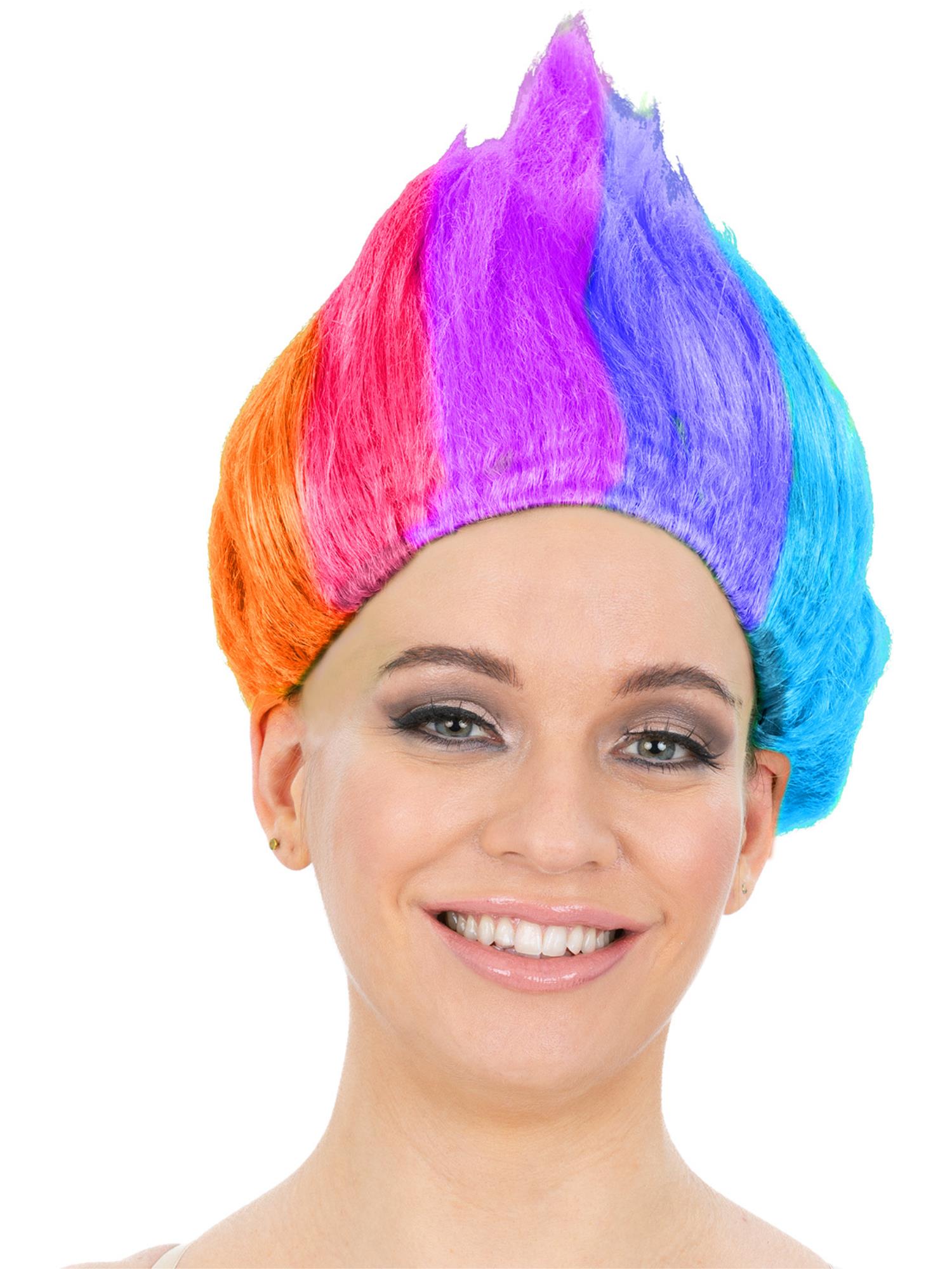 90s Troll Wig, Green