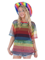 Rainbow Mesh Top, Unisex