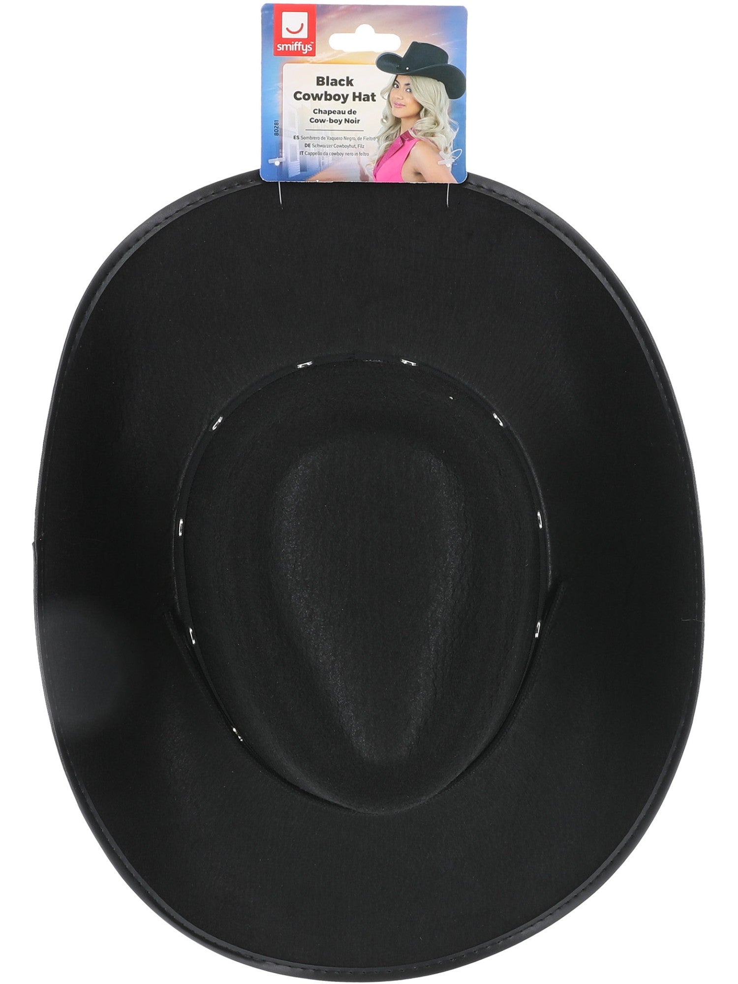 Black Cowboy Hat, Felt