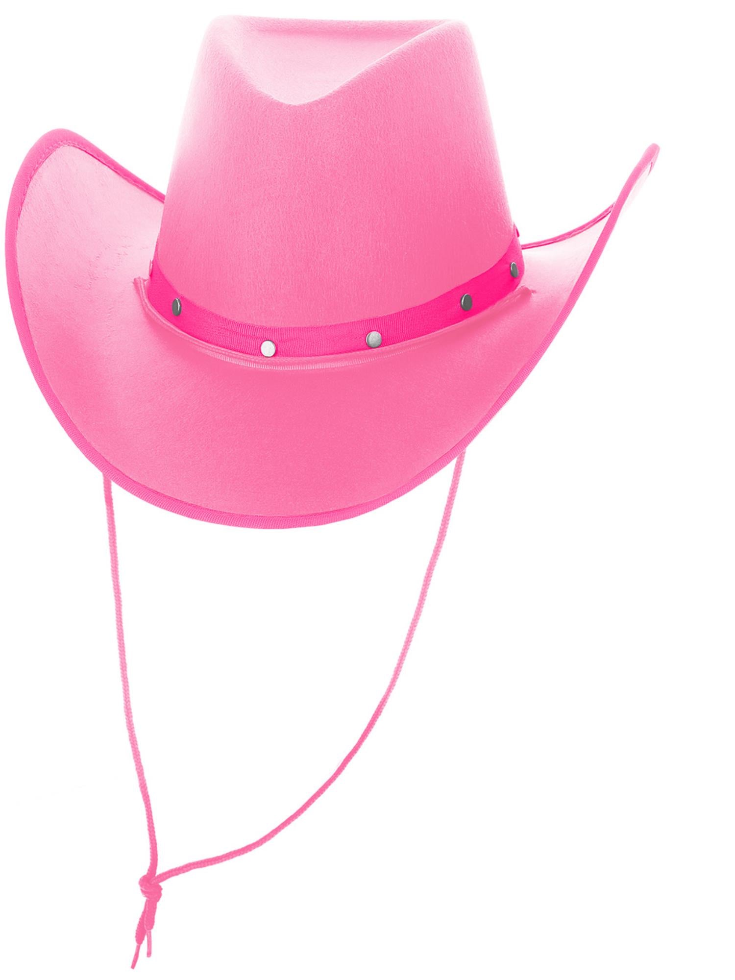 Hot Pink Cowboy Hat, Felt