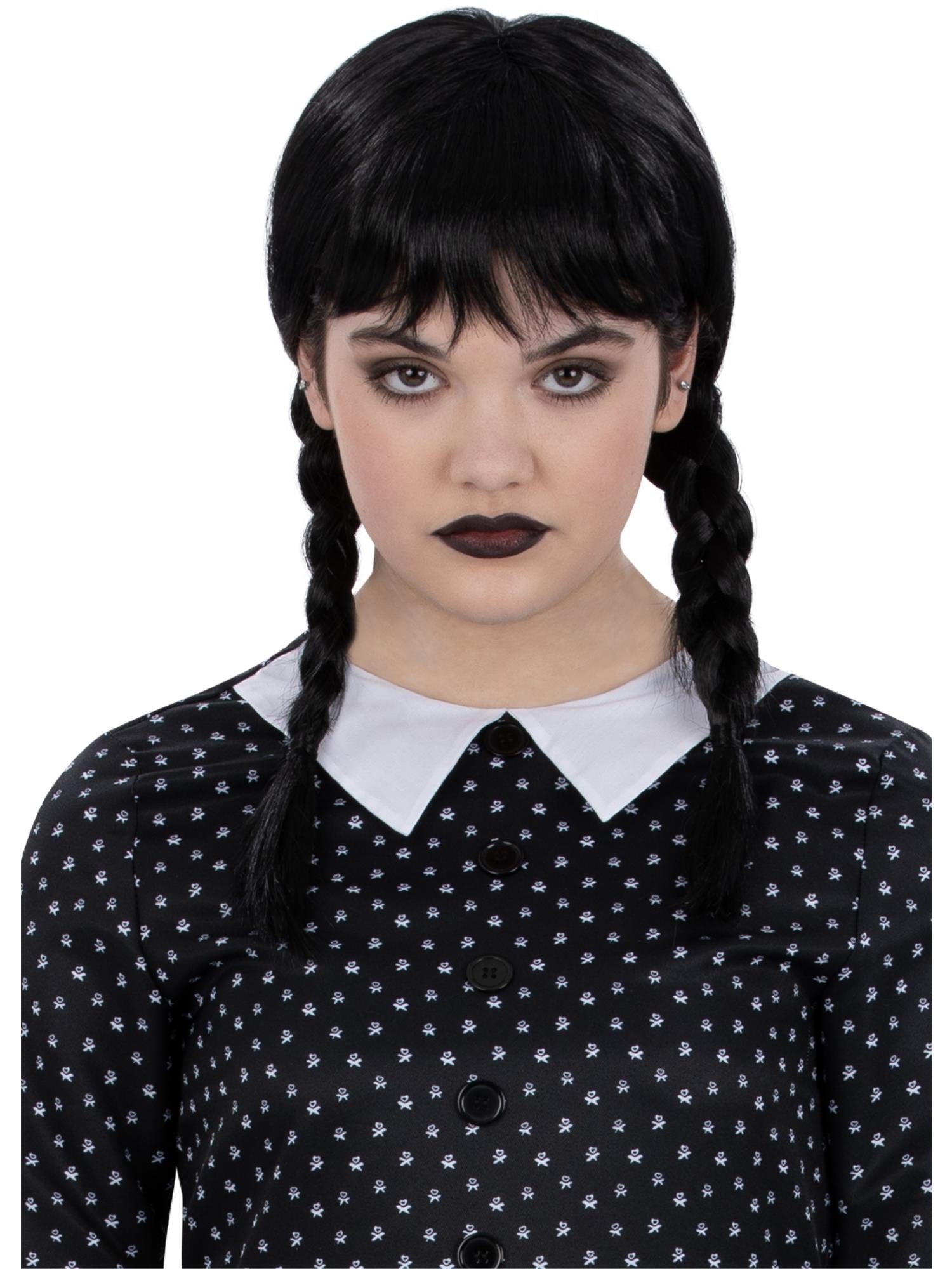 Kids Gothic Schoolgirl Wig