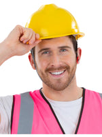 Yellow Builders Helmet, Adjustable