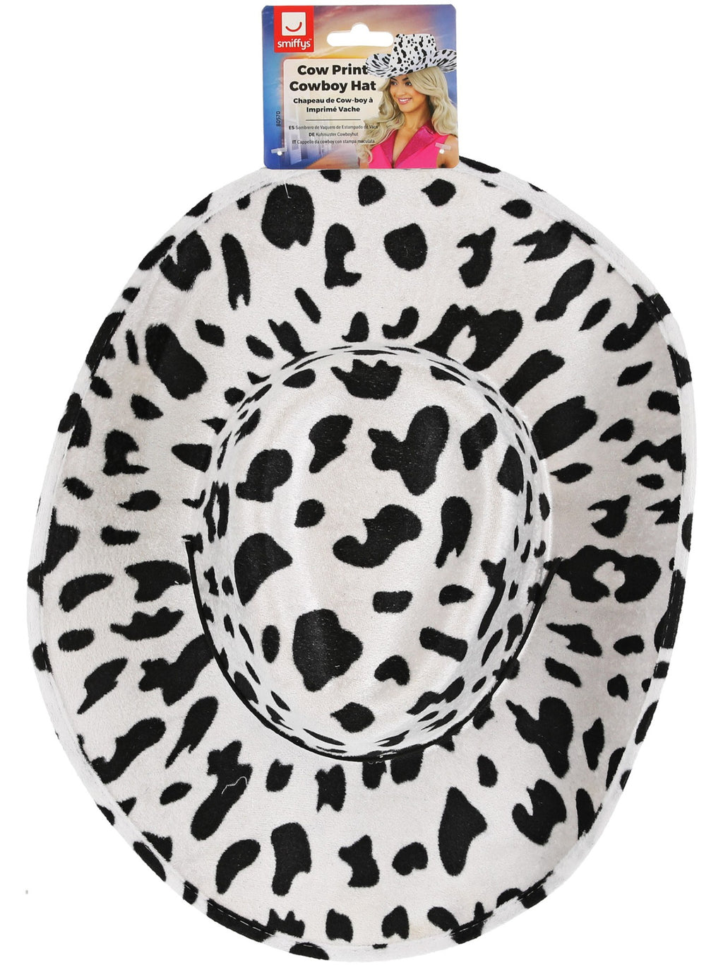 Cow Print Cowboy Hat