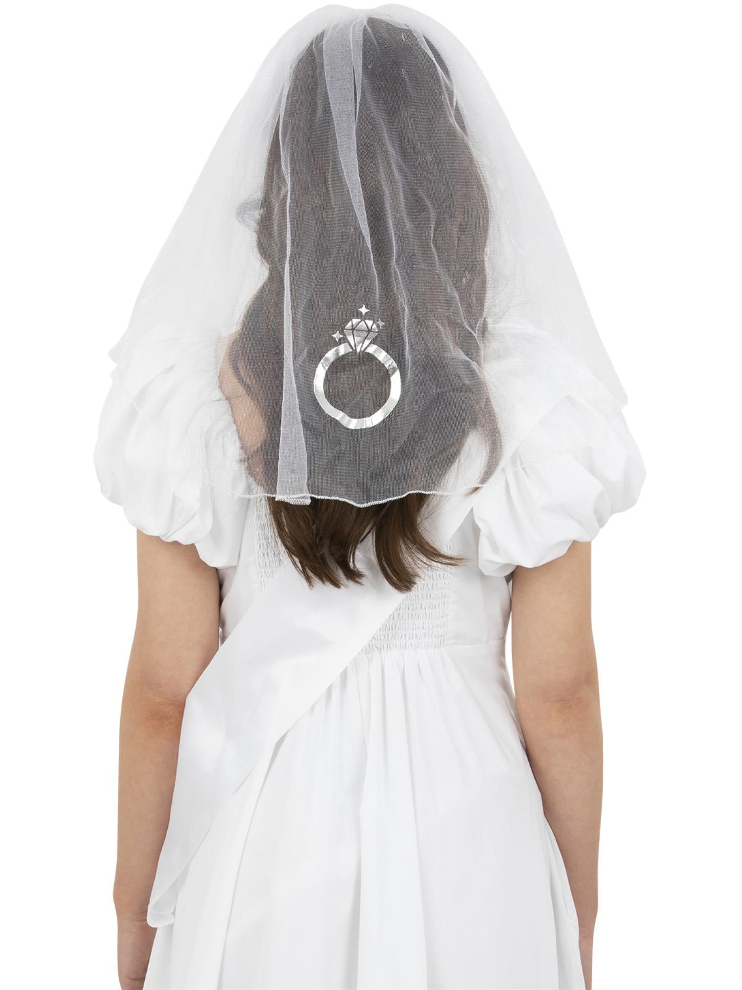 Universal Bride Veil & Sash Kit