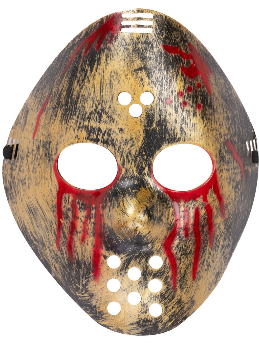 Bloody Metallic Hockey Mask
