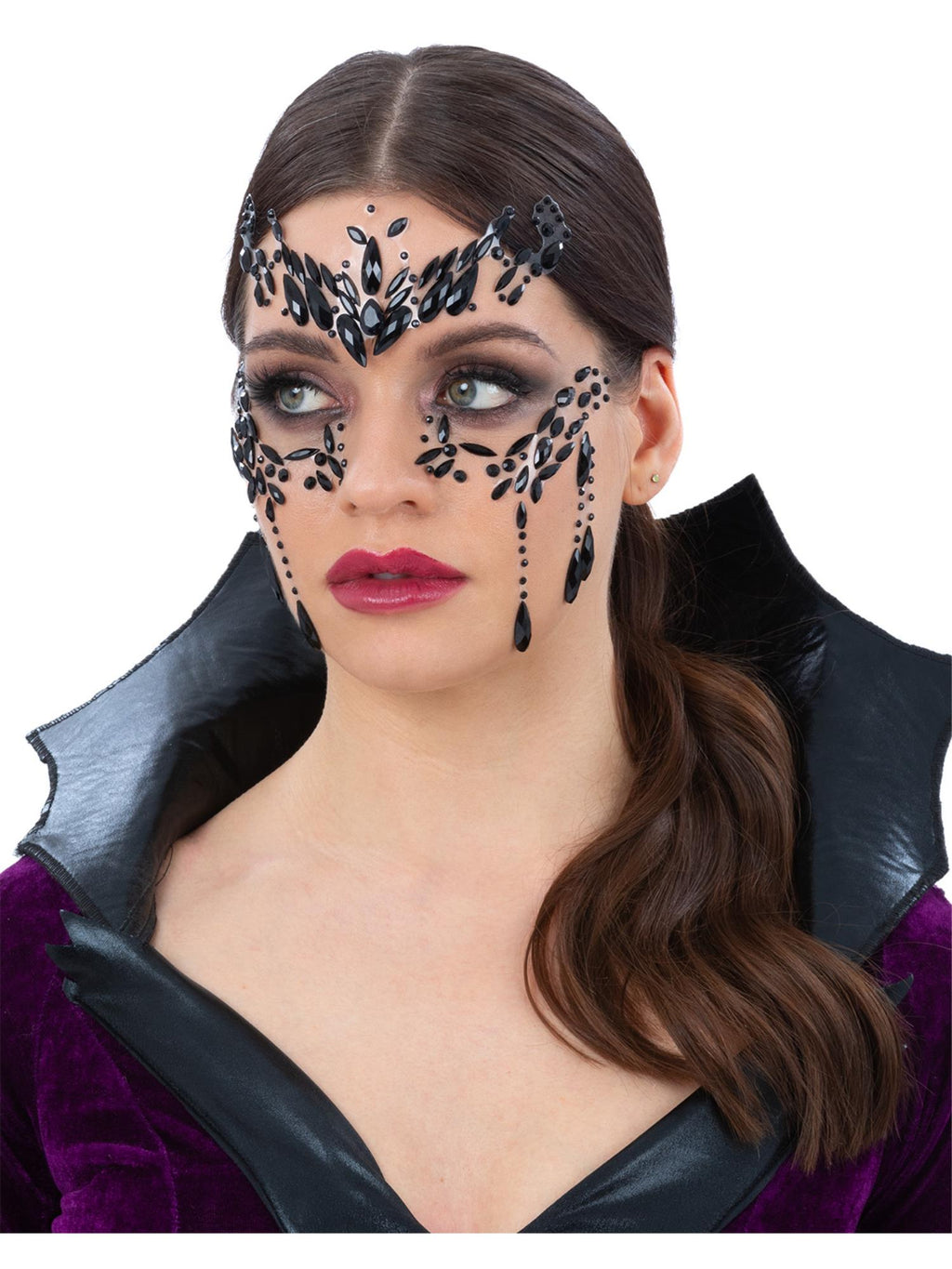 Smiffys Make-Up FX,Venetian Masquerade Face Jewels
