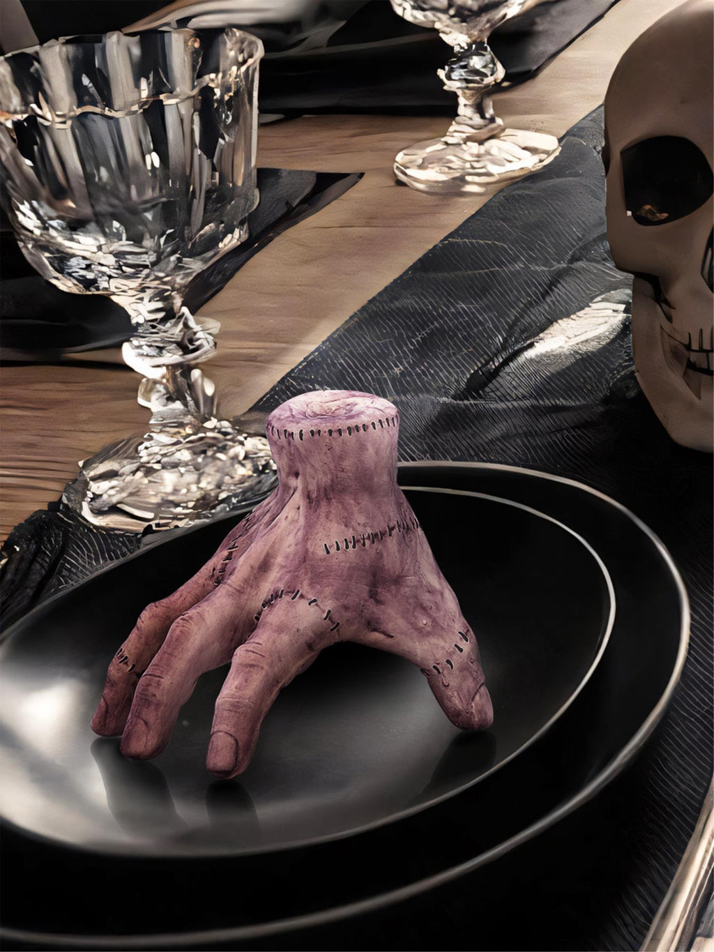 Gothic Stitched Hand Prop, 15cm