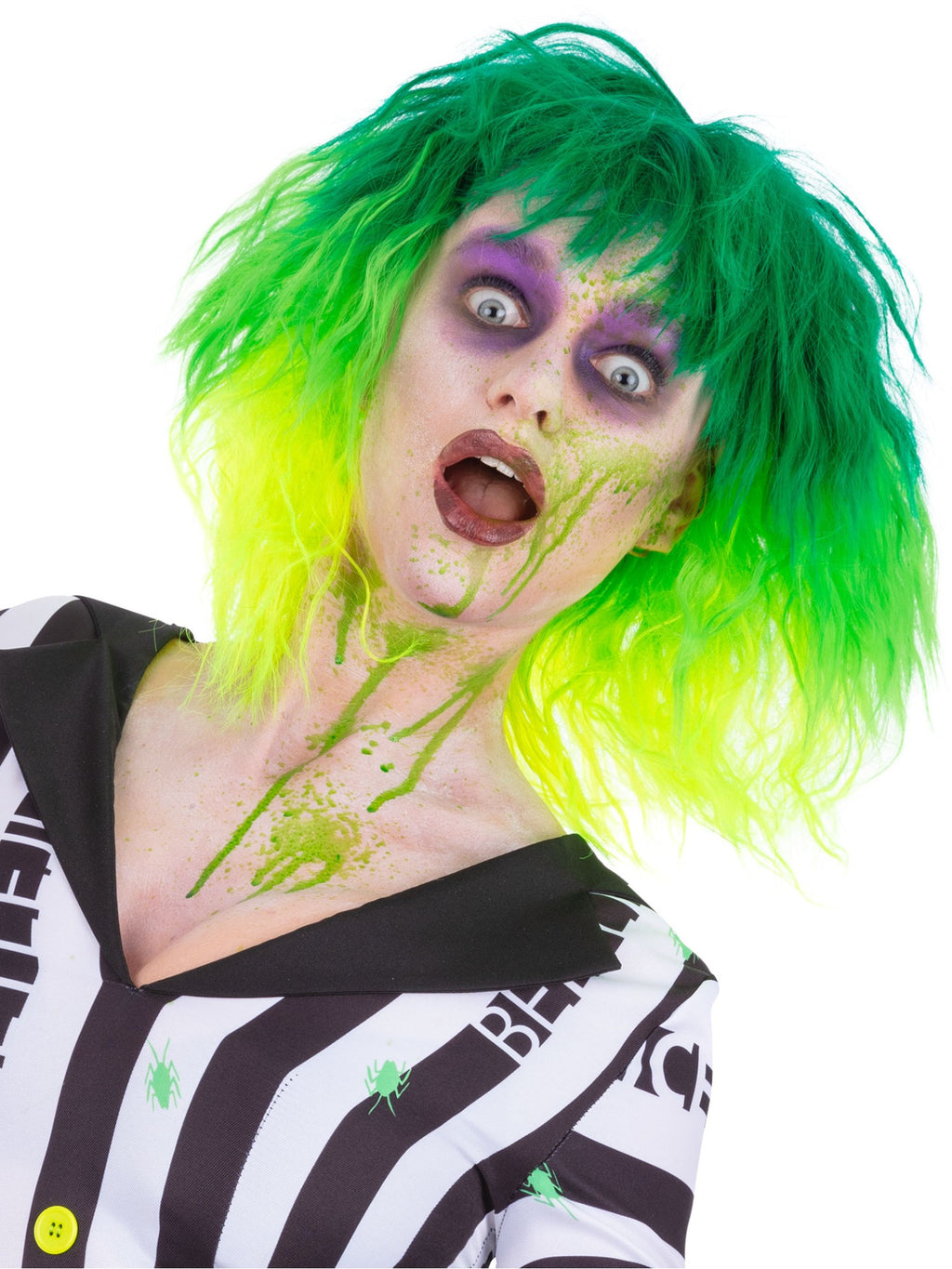 Smiffys Make-Up FX, Green Spray Blood, 28ml