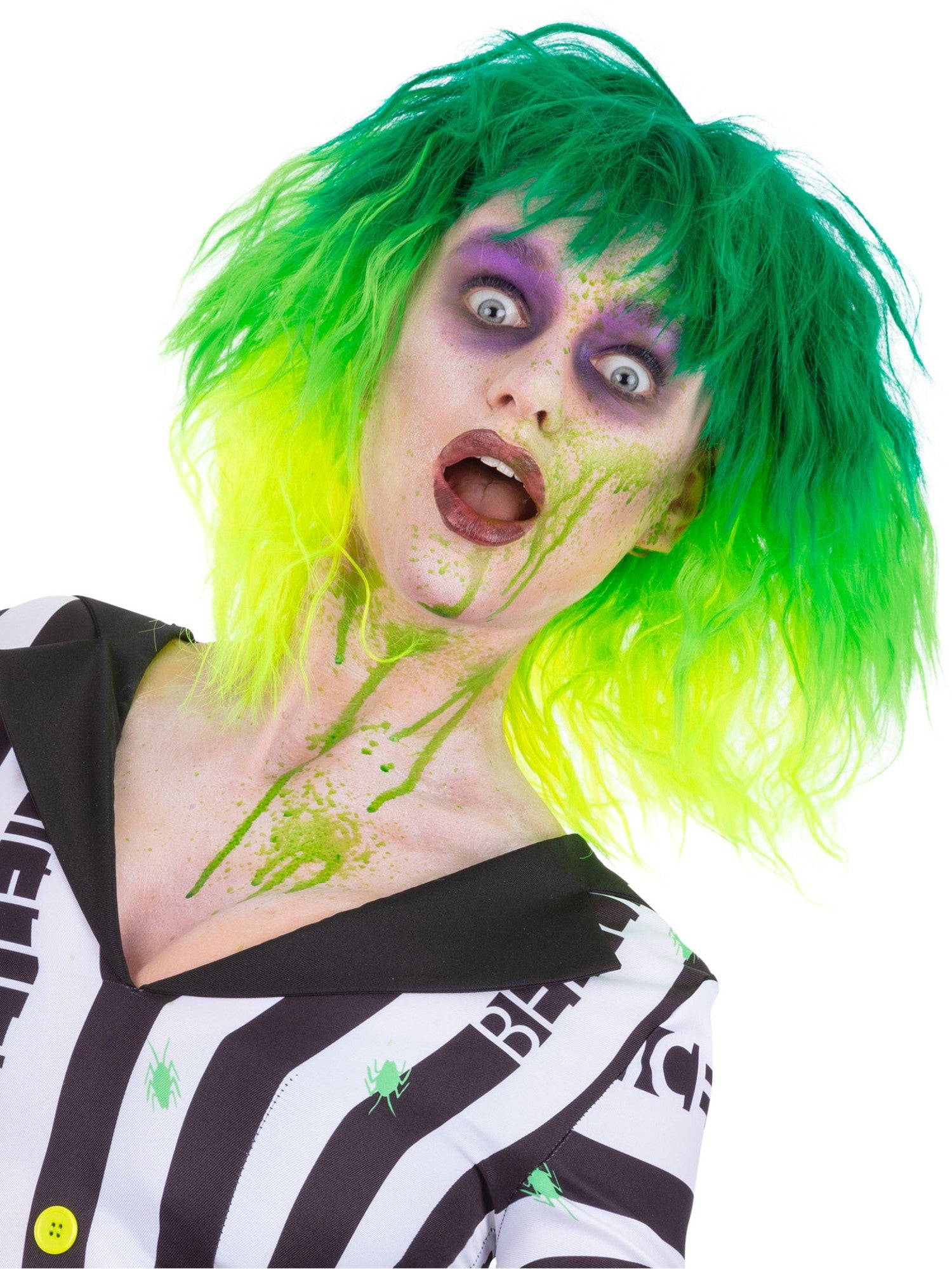 Smiffys Make-Up FX, Green Spray Blood, 28ml
