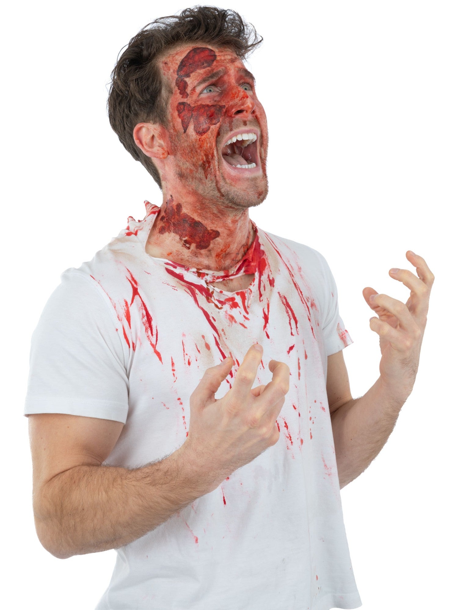 Smiffys Make-Up FX, Burnt Skin Tattoo Transfers