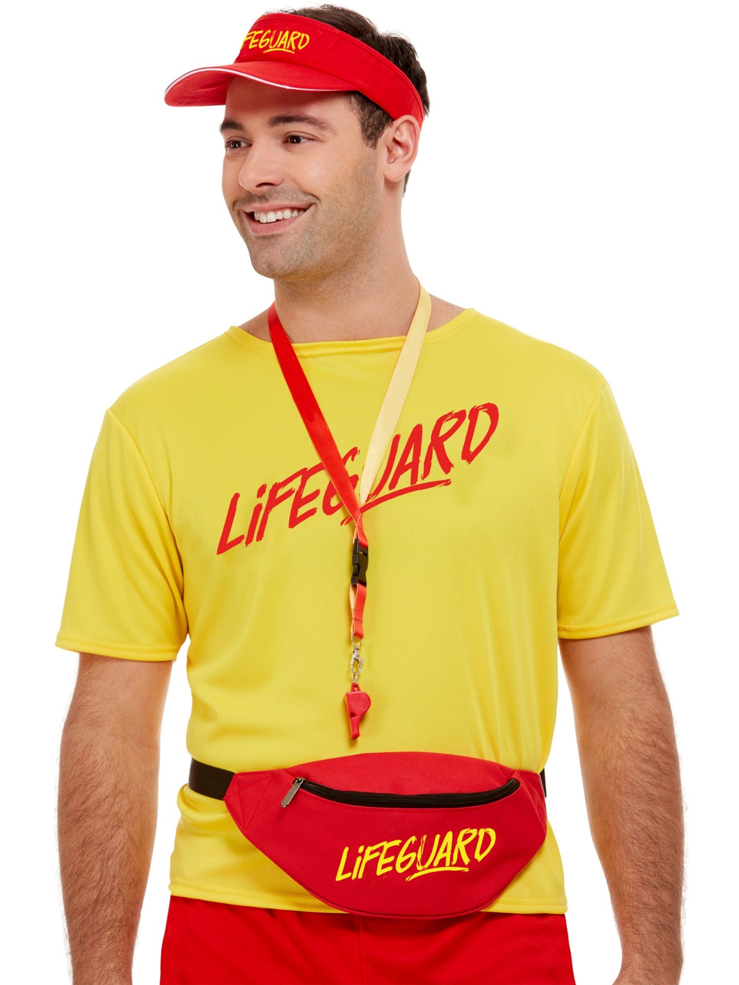 Unisex Lifeguard Accessory Kit, Red