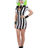 Beetlejuice Womens Shirt Dress Costume